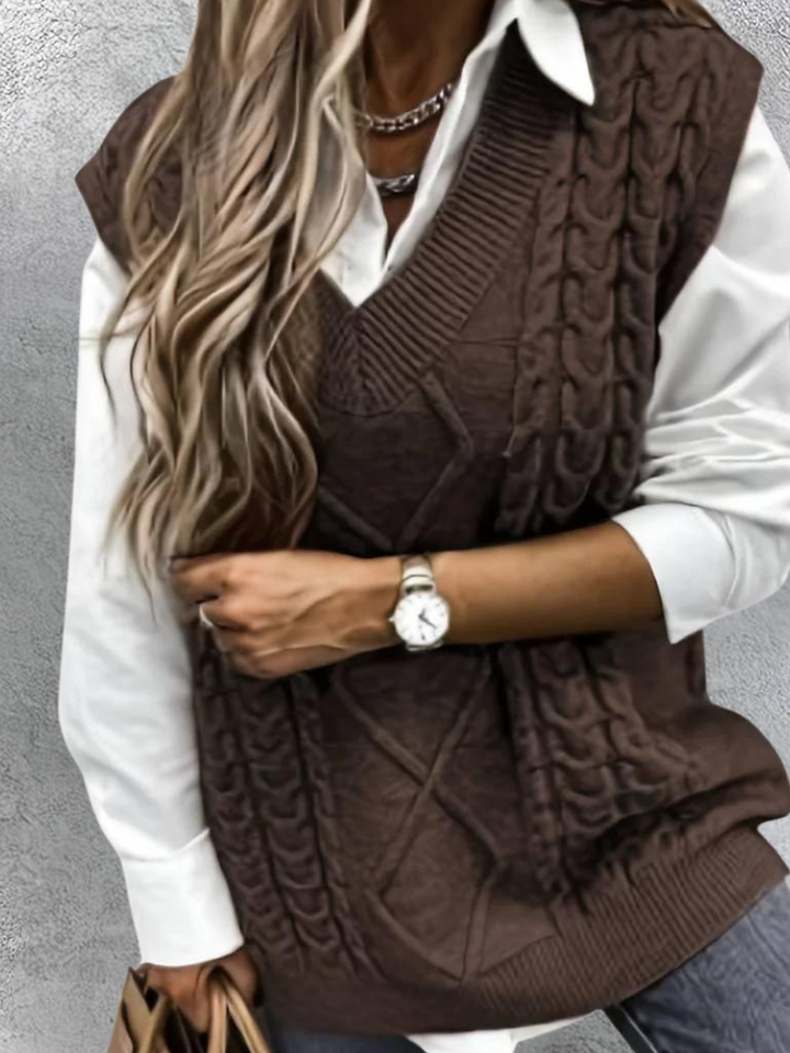Luvik | Myk strikket vest