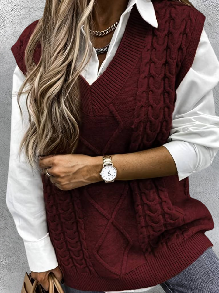 Luvik | Myk strikket vest
