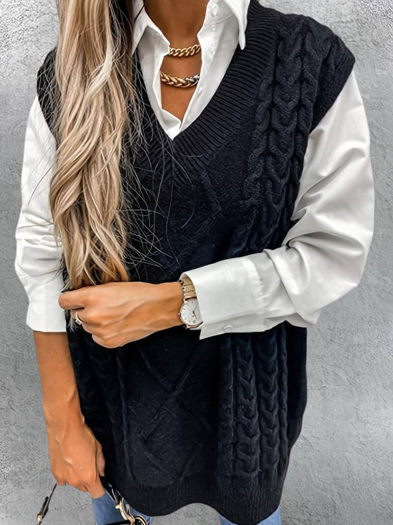 Luvik | Myk strikket vest