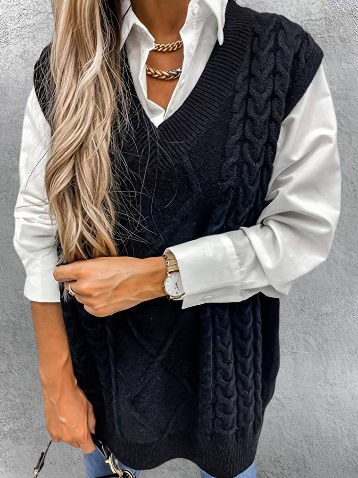 Luvik | Myk strikket vest