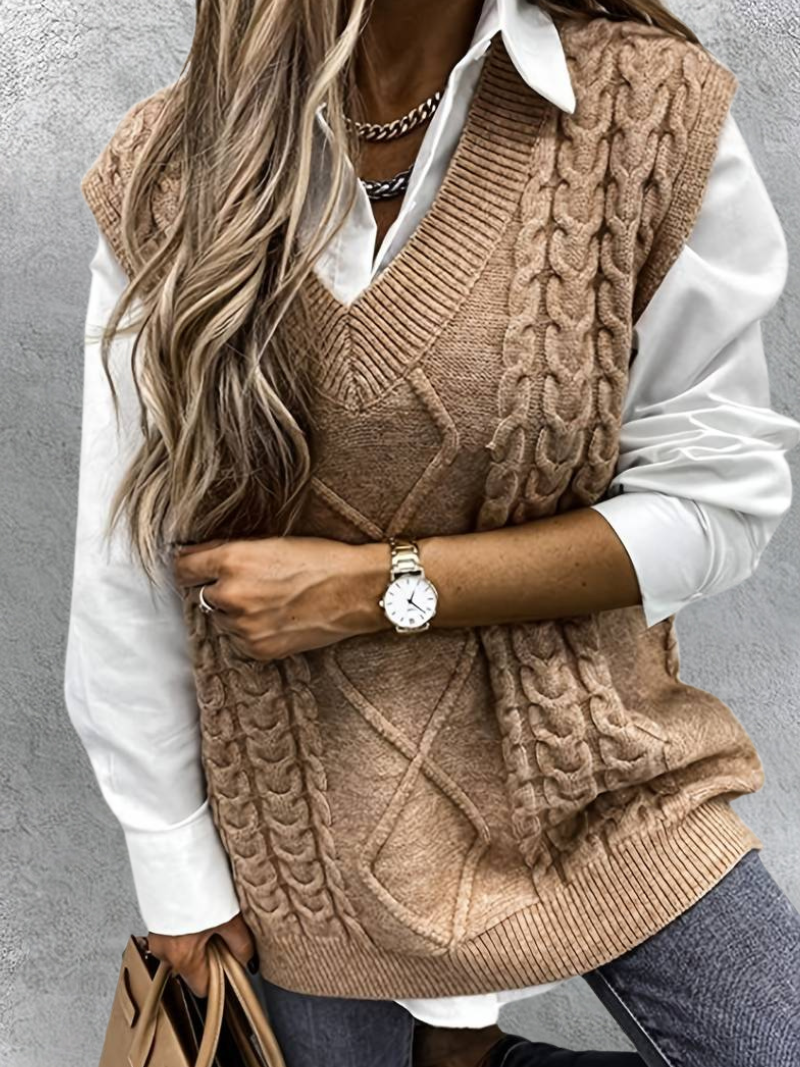 Luvik | Myk strikket vest