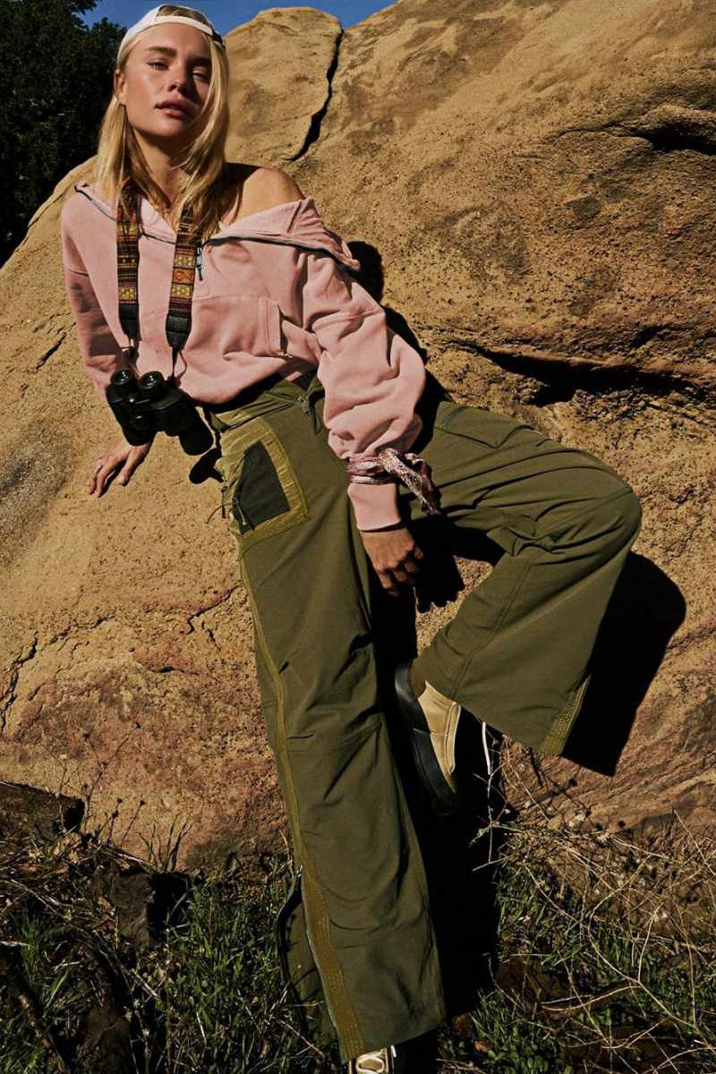 Luvik | Taskullinen Huppari Kevyt Takki - Crepe