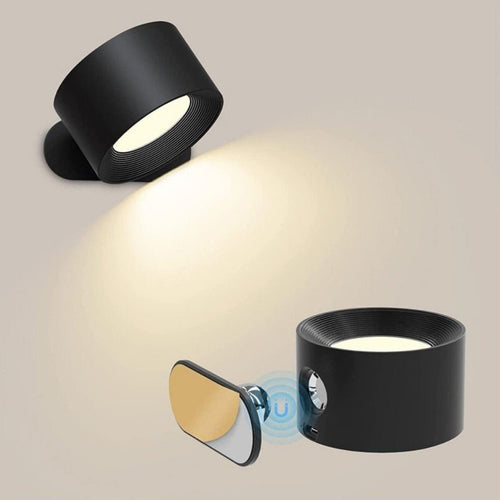Luvikno | Trådløs vegglampe som fester seg hvor som helst