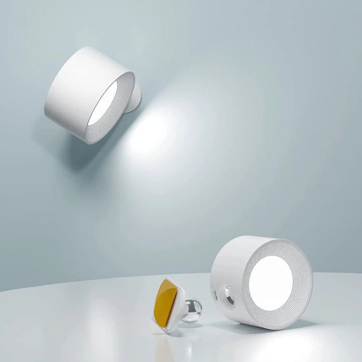 Luvikno | Trådløs vegglampe som fester seg hvor som helst