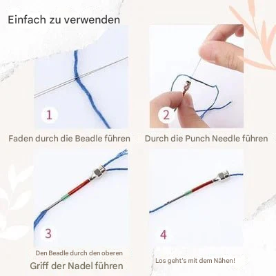 Luvikno | EasyStitch™ Broderingsnåler Sett for Forbedret Broderingsopplevelse