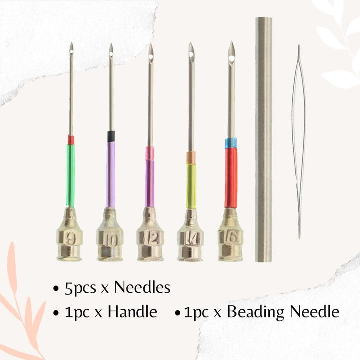 Luvikno | EasyStitch™ Broderingsnåler Sett for Forbedret Broderingsopplevelse