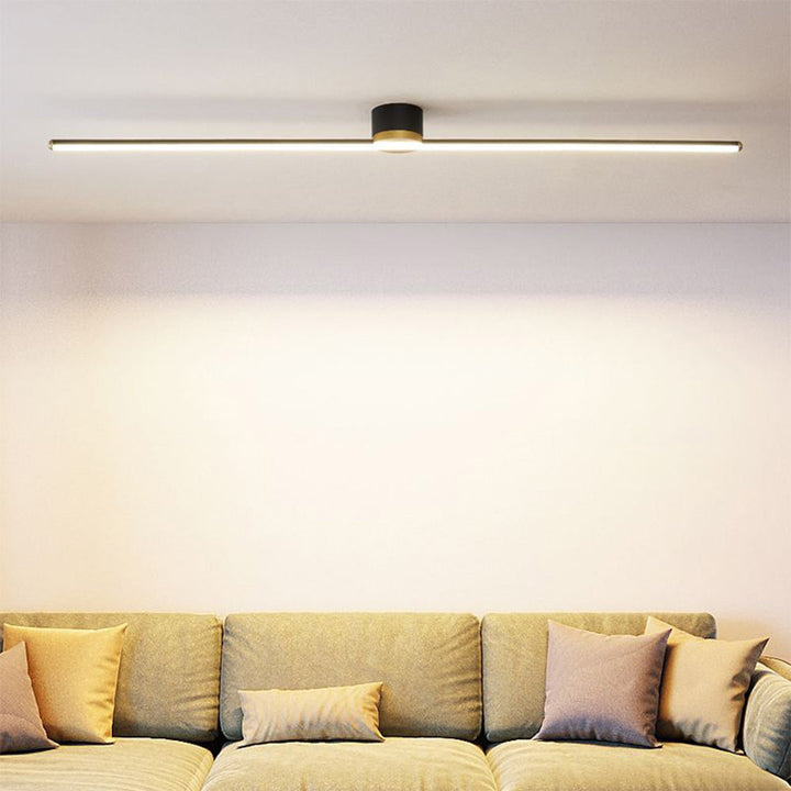 LED Taklampe Slim Moderne Linær Armatur Luvikno