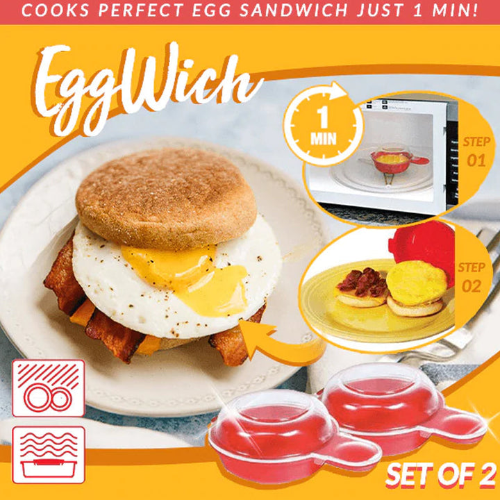 EggWich Mikrobølgeovn Eggkoker | Luvikno