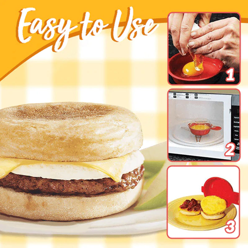 EggWich Mikrobølgeovn Eggkoker | Luvikno