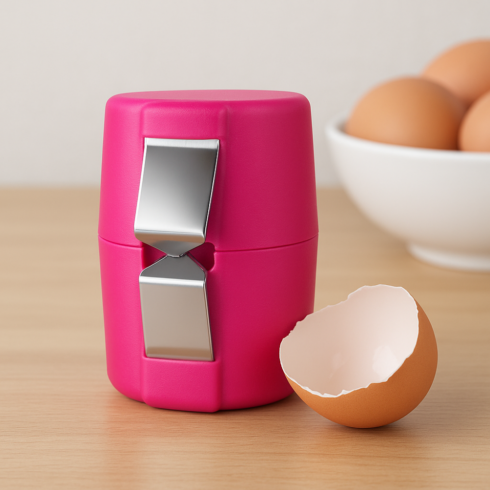Egg Cracker Kjøkkenverktøy Rustfritt Stål Luvikno