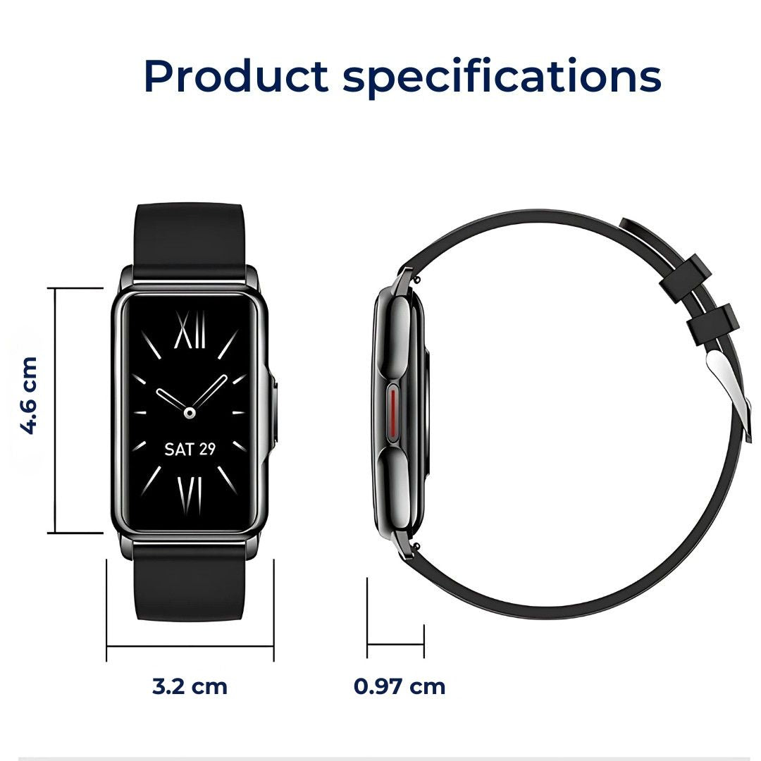 Elegant Smartwatch for Everyday Style | Health Tracking - Durable Design - Seamless All-Day Connectivity Luvikno