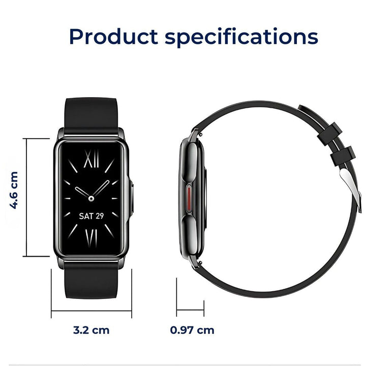 Elegant Smartwatch for Everyday Style | Health Tracking - Durable Design - Seamless All-Day Connectivity Luvikno