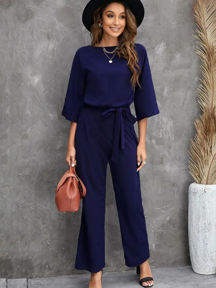 Luvik | Elegant Jumpsuitkjole med belte