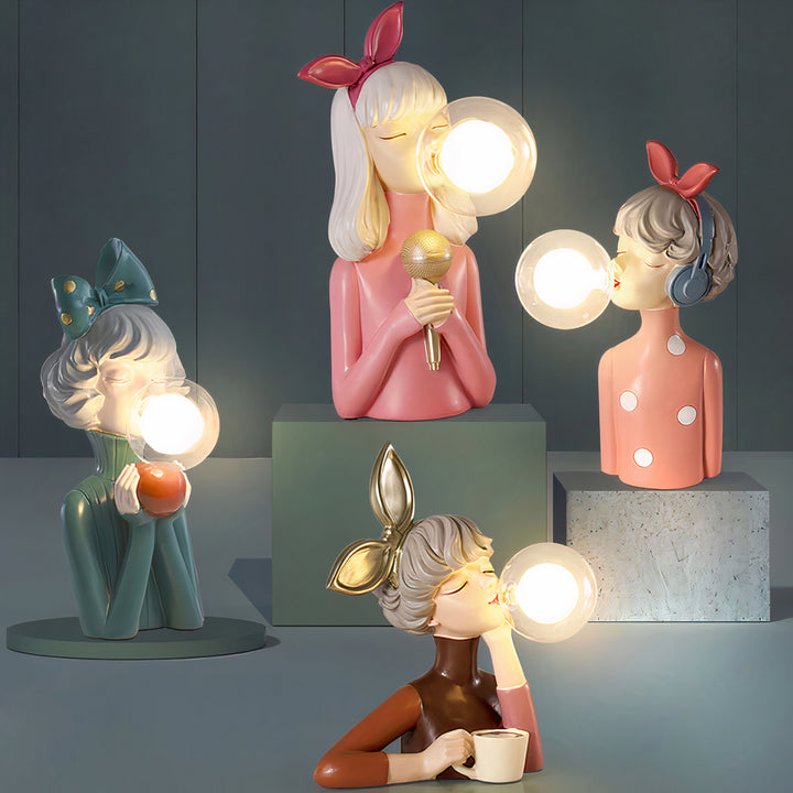 Sisterly Creations | Bordlampe Luvikno