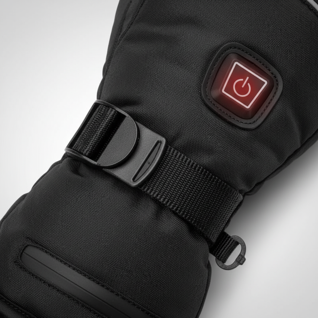 Luvikno | ThermoGrip Varmehansker – Vanntette Unisex Hansker med 3 Varmeinnstillinger og Berøringsskjermfunksjon