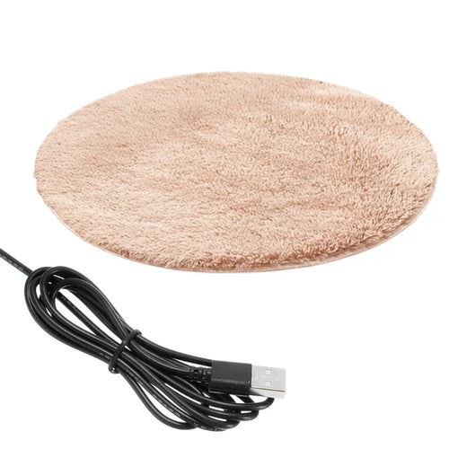 Luvikno | WarmNest Varmepute for Katter og Små Hunder – Myk, Sikker og USB-Drevet