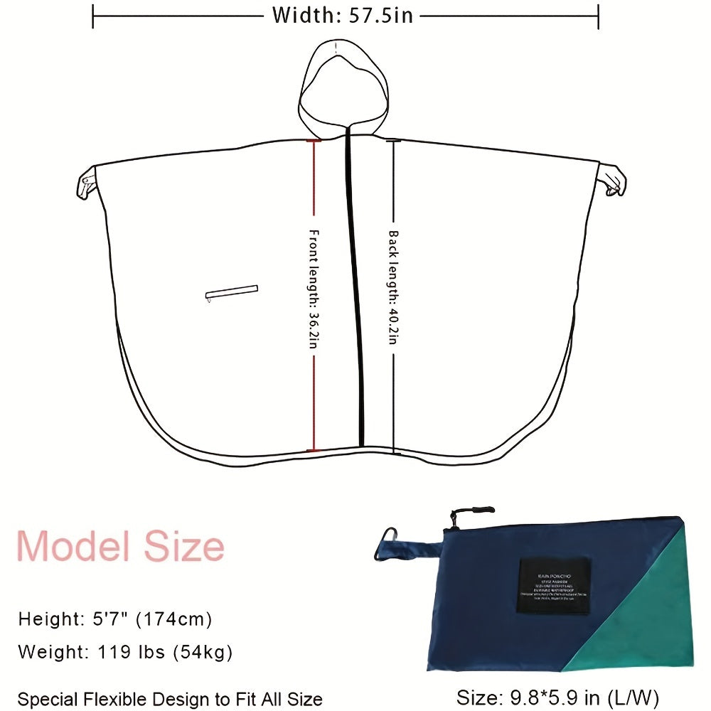 Luvik | Vedenpitävä sadetakki hupulla - Saduisille päiville & seikkailuille ulkona