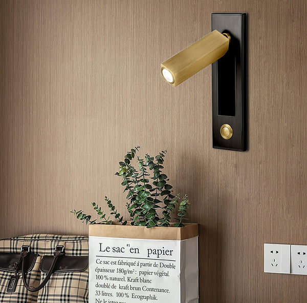 Minimalistisk LED vegglampe – Moderne vegglykt med et enkelt design for innendørs bruk | Luvikno