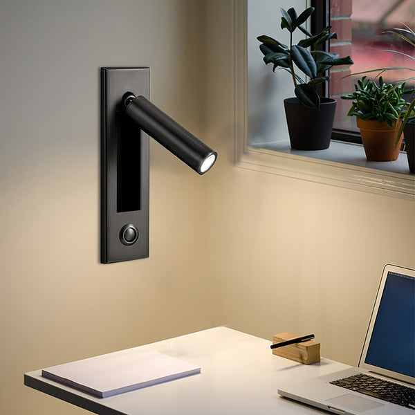 Minimalistisk LED vegglampe – Moderne vegglykt med et enkelt design for innendørs bruk | Luvikno