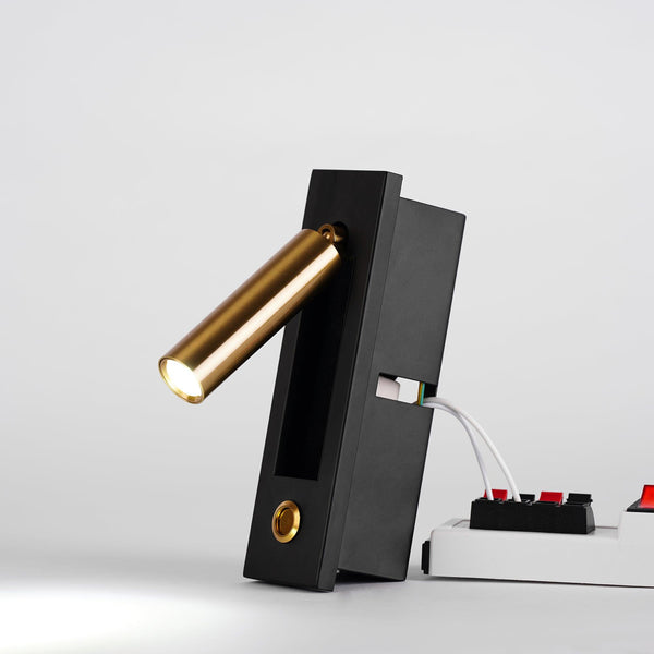 Minimalistisk LED vegglampe – Moderne vegglykt med et enkelt design for innendørs bruk | Luvikno