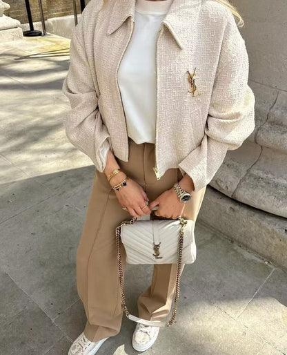 Luvik | Elegant Boucle Takki