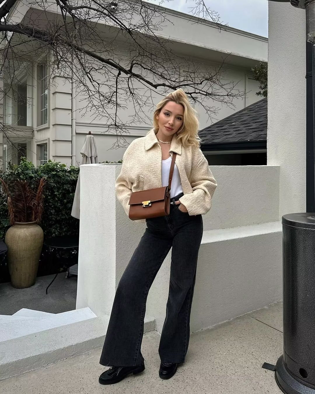 Luvik | Elegant Boucle Jakke