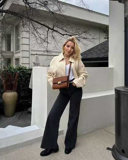 Luvik | Elegant Boucle Takki