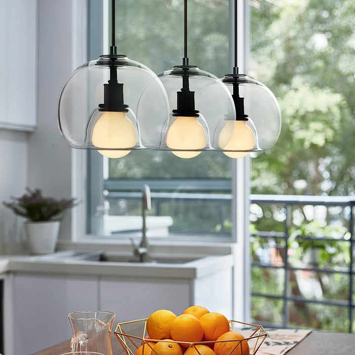 Luvikno | ÉclatPure Pendellampe - Minimalistisk LED Pendellampe for Stylige Rom
