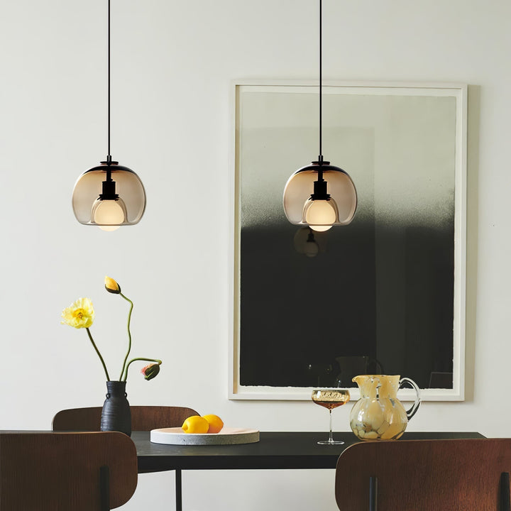 Luvikno | ÉclatPure Pendellampe - Minimalistisk LED Pendellampe for Stylige Rom