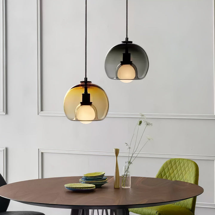 Luvikno | ÉclatPure Pendellampe - Minimalistisk LED Pendellampe for Stylige Rom