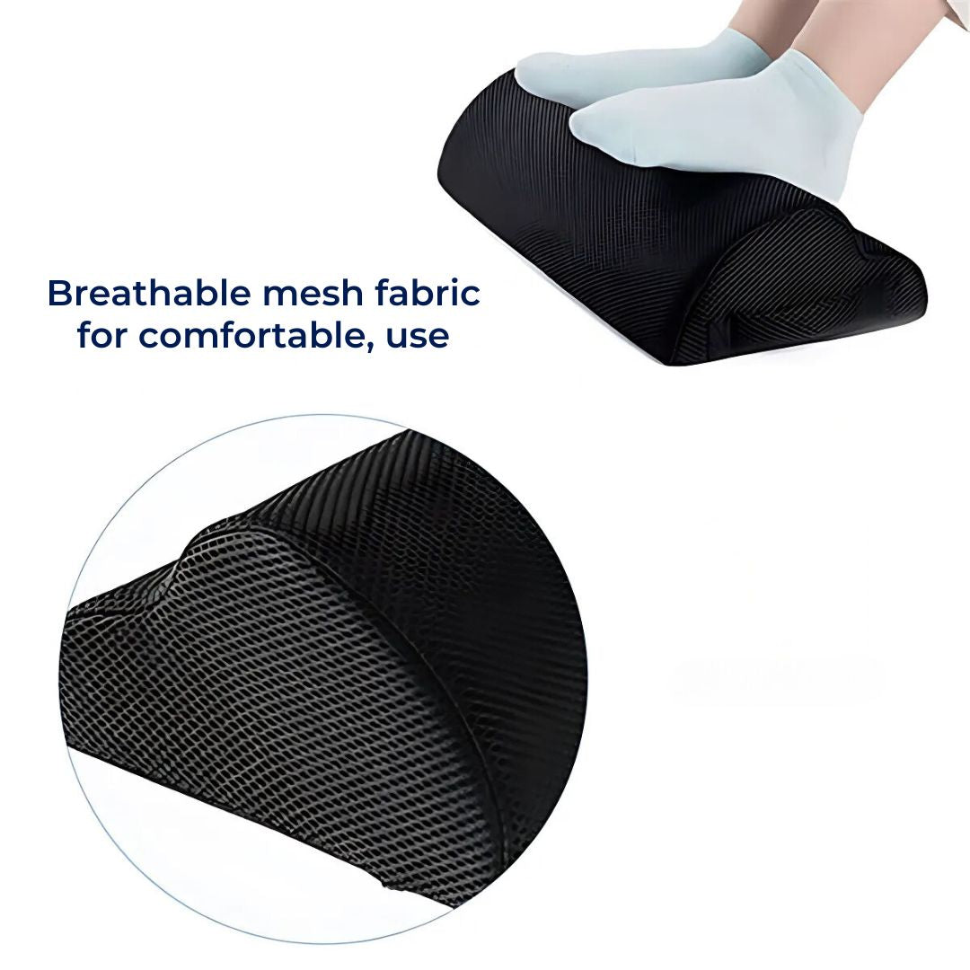ErgoLift Comfort Fotstøttepute | Ergonomisk Støtte - Forbedret Sirkulasjon - Lindre Ryggen - Forbedret Holdning - hjemme eller på kontoret Luvikno