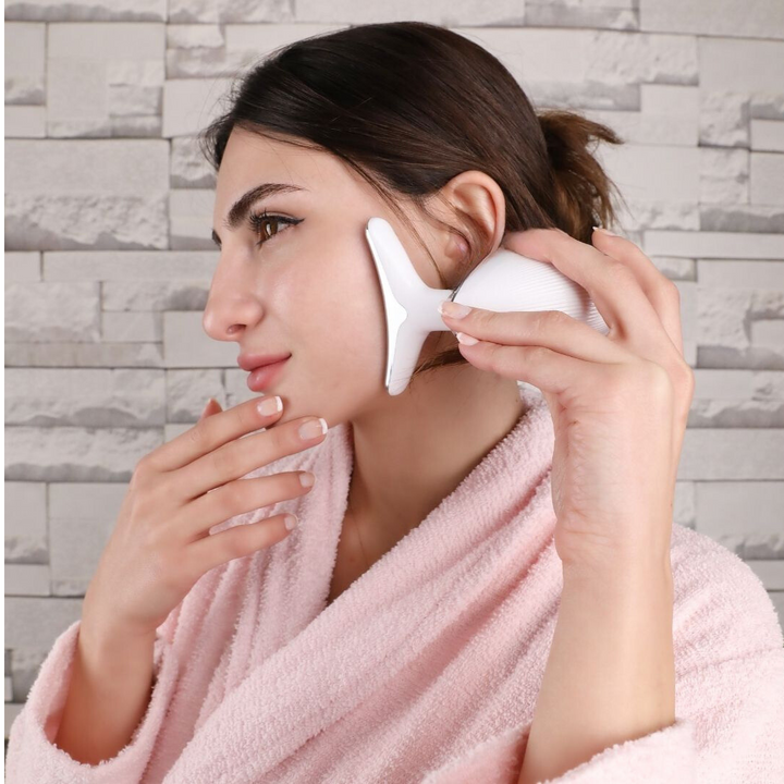 SereneTouch Massager - 3-i-1 Ansikt & Nakke Avslapning Luvikno