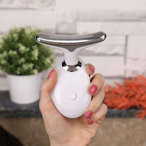 SereneTouch Massager - 3-i-1 Ansikt & Nakke Avslapning Luvikno