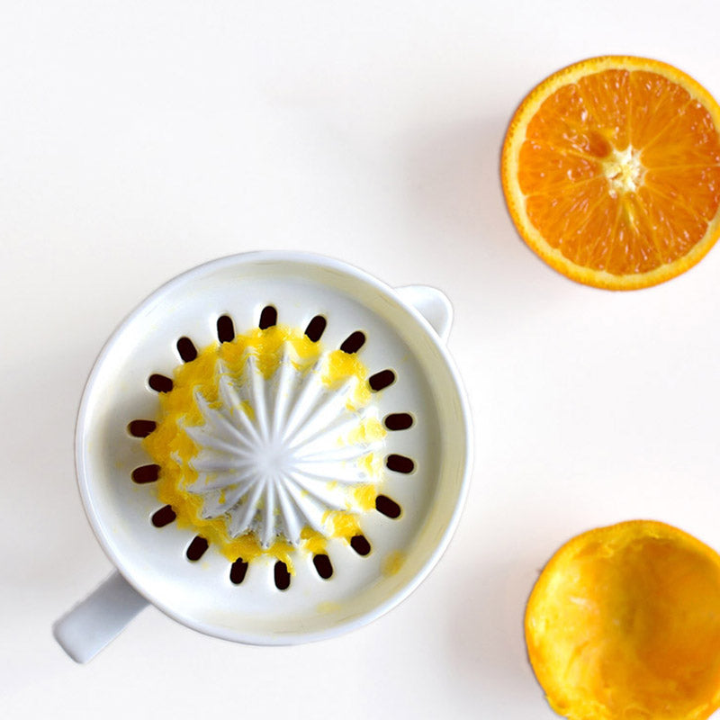 Premium Keramisk Sitruspress – Uanstrengt Håndpressing for Friske Juice | Luvikno