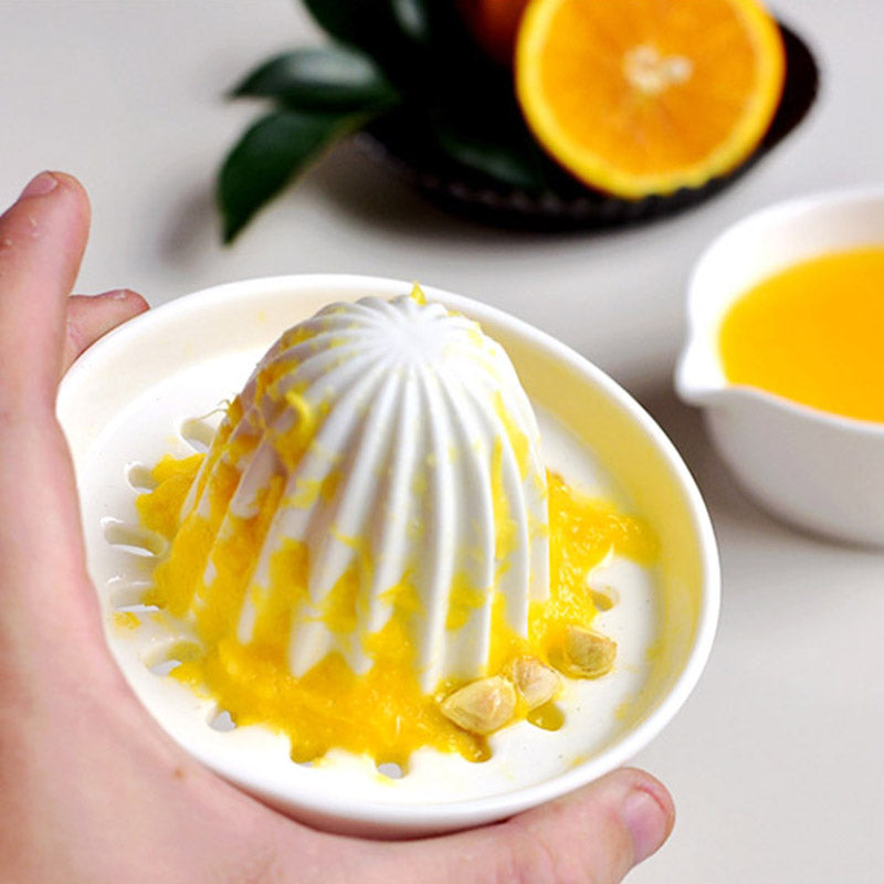 Premium Keramisk Sitruspress – Uanstrengt Håndpressing for Friske Juice | Luvikno
