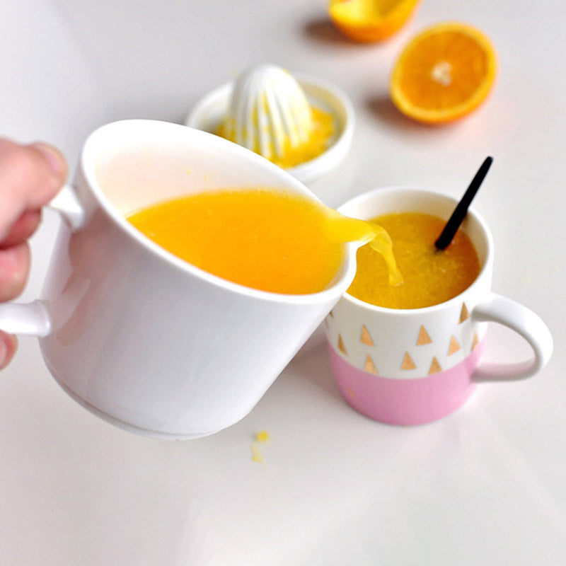 Premium Keramisk Sitruspress – Uanstrengt Håndpressing for Friske Juice | Luvikno