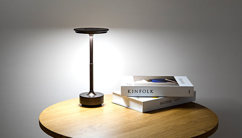 ClarityGlow Luxury Edition | Trådlamp LED Bordlampe | Luvikno