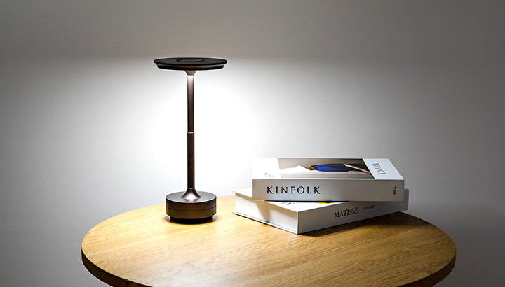 ClarityGlow Luxury Edition | Trådlamp LED Bordlampe | Luvikno
