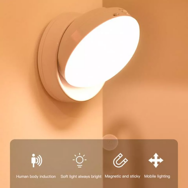 LED Bevegelsessensorlampe for Innendørs Bruk Luvikno
