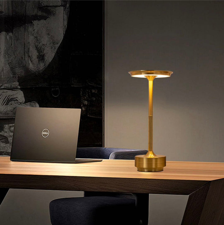 ClarityGlow Luxury Edition | Trådlamp LED Bordlampe | Luvikno