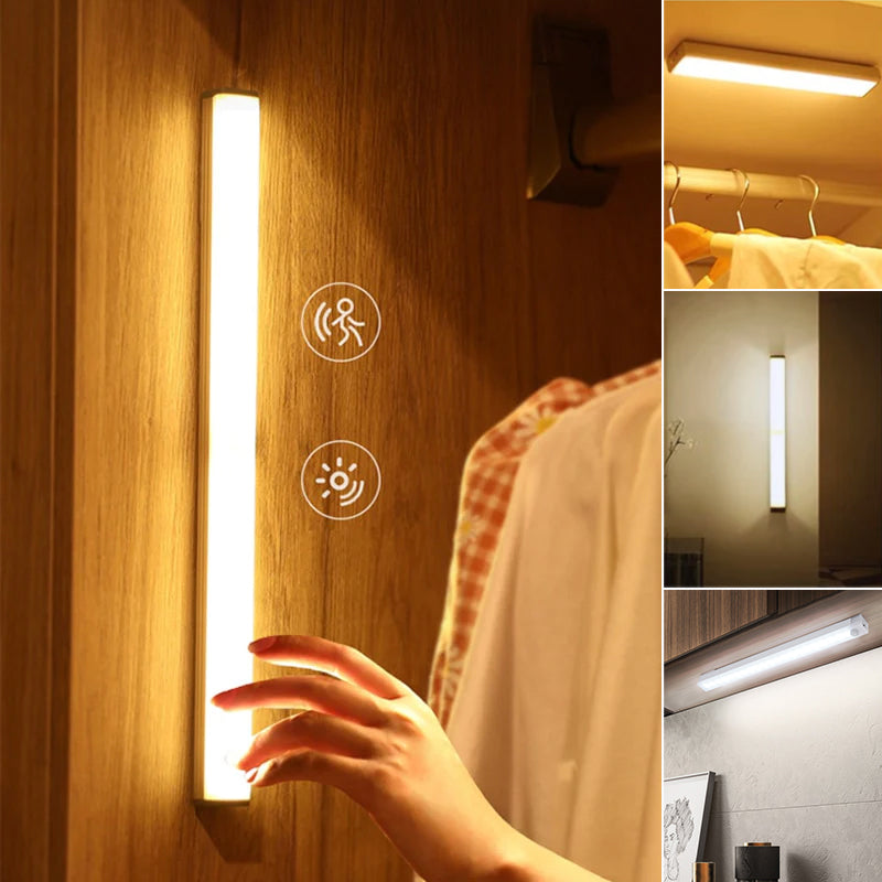 Luvikno | LED Bevegelsessensor Skaplys (2 deler)