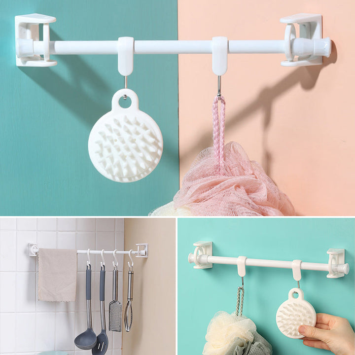 Nail-free justerbar stangbrakettfester (2 stk) | Luvikno