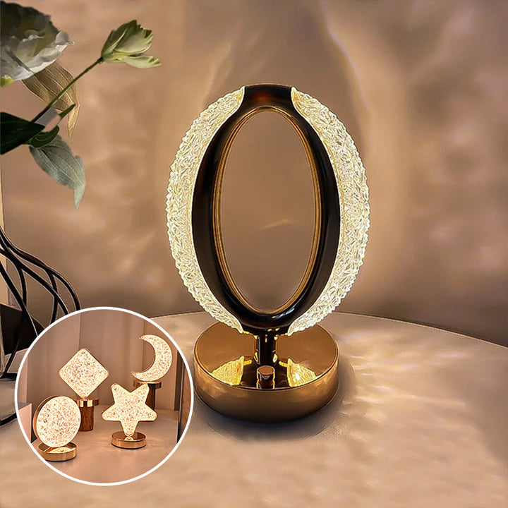Star Moon Metal Table Lamp | Luvikno