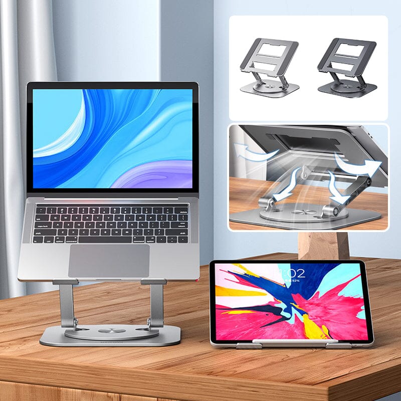 Laptop Stativ Aluminiumlegering Roterende Brakett | Luvikno