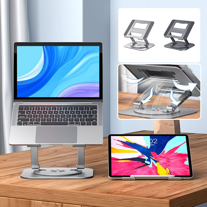 Laptop Stativ Aluminiumlegering Roterende Brakett | Luvikno