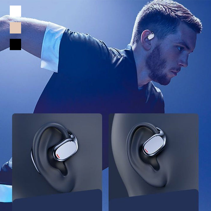 AirBeat Flex Open Ear Bluetooth Hodetelefoner – Komfortable og Sikkre Sporter | Luvikno