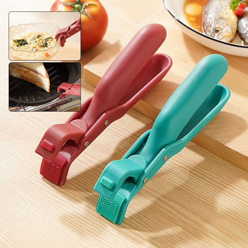 Multi-purpose anti-scalding bowl holder clip for the kitchen | Luvikno