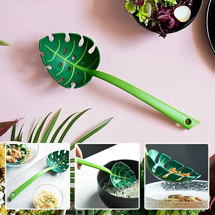 Grønn Leaf Silduk | Luvikno