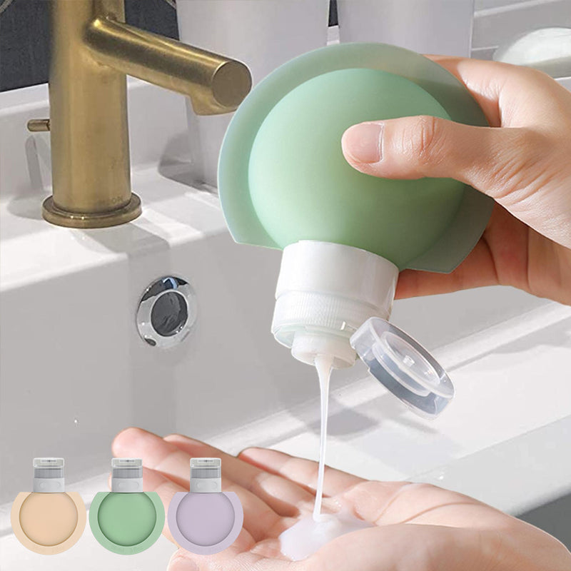 Luvikno | Portable reiseflaske laget av silikon med stor diameter