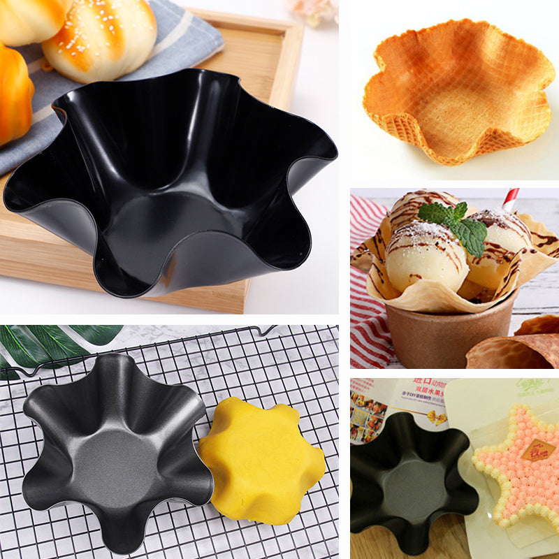 Petal Formet Karbonstål Baking Bowl | Luvikno